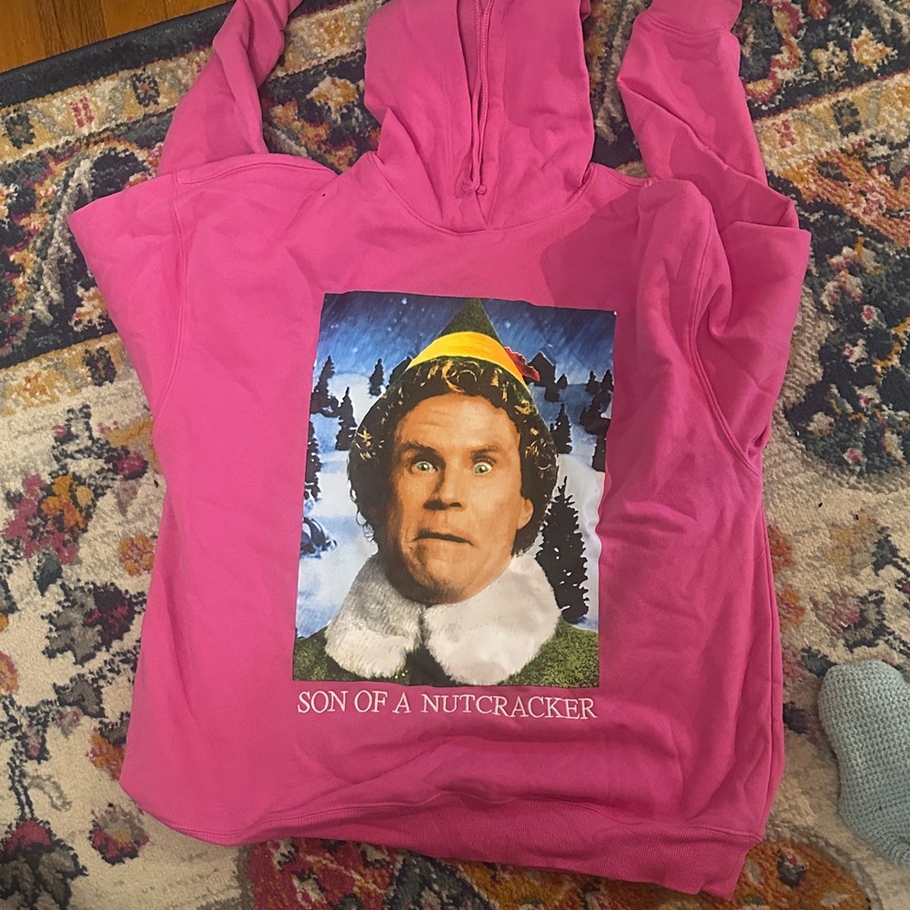 Pink Elf Hoodie Son of a Nutcracker